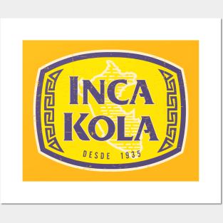 Inca Kola - logo - Est 1935 - Vintage design Posters and Art